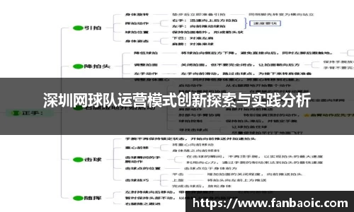 深圳网球队运营模式创新探索与实践分析